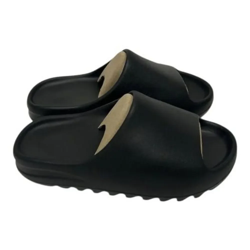 Yeezy Slides YS-01 Black US Ship Same Day Fast! Size 10